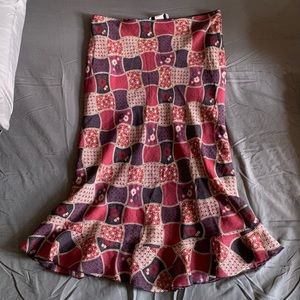 “pretty girl” midi skirt